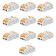 thumbnail image 2 of Terminal De Cableado, Terminal, Conector De Accesorios Eléctricos Proyectos De Cableado Doméstico Para Cable 28-14Awg OTVIAP Wiring Terminal, 2 of 8