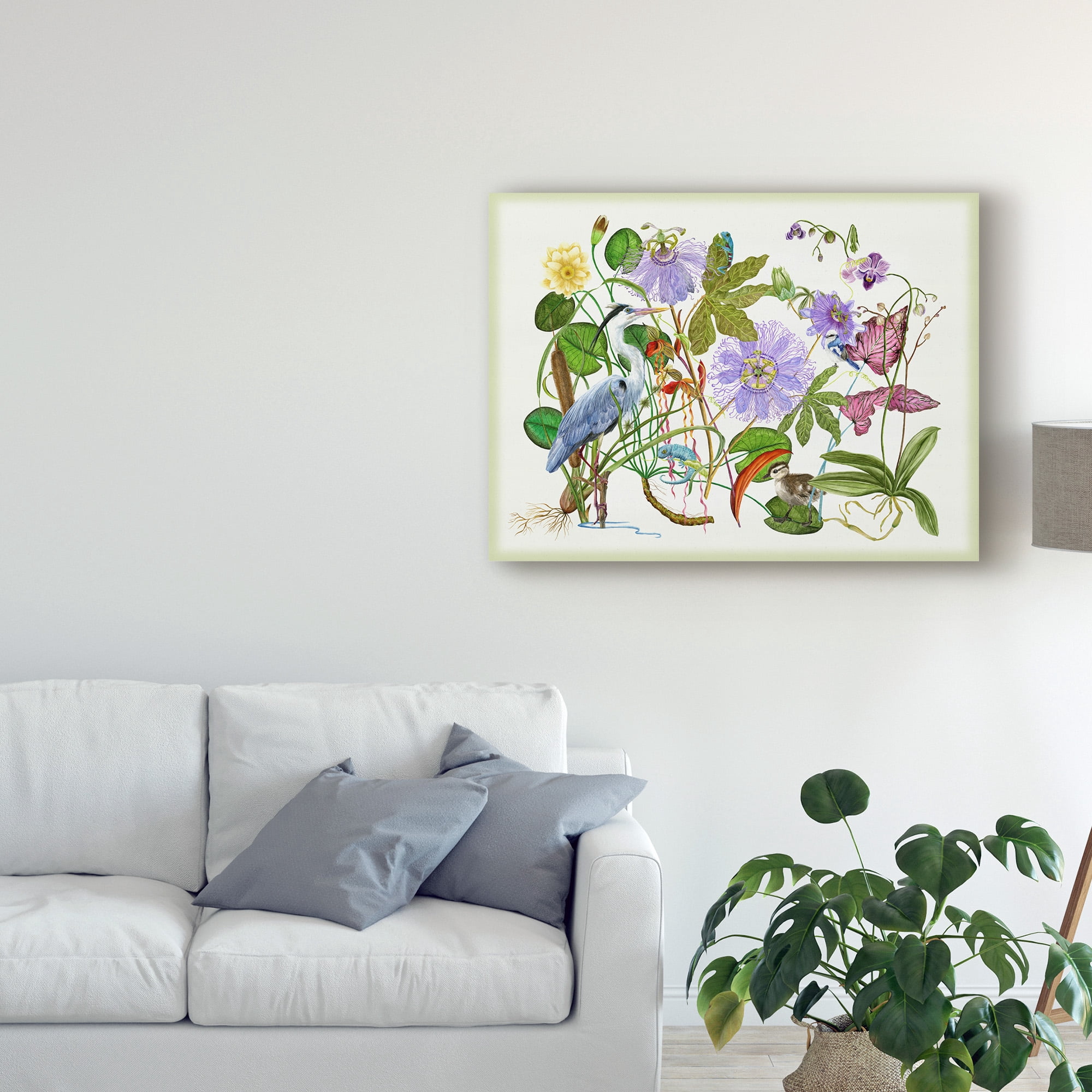 Trademark Fine Art 'Mesmerize Flowers' Canvas Art by Melissa Wang