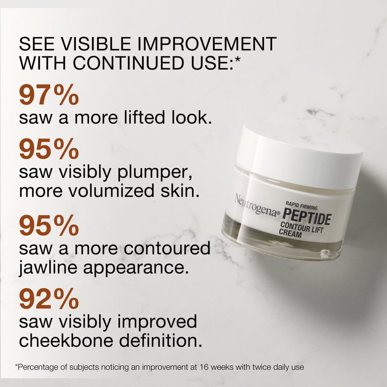 Neutrogena, Rapid Firming Peptide Contour Lift Face Cream, 1.7 oz