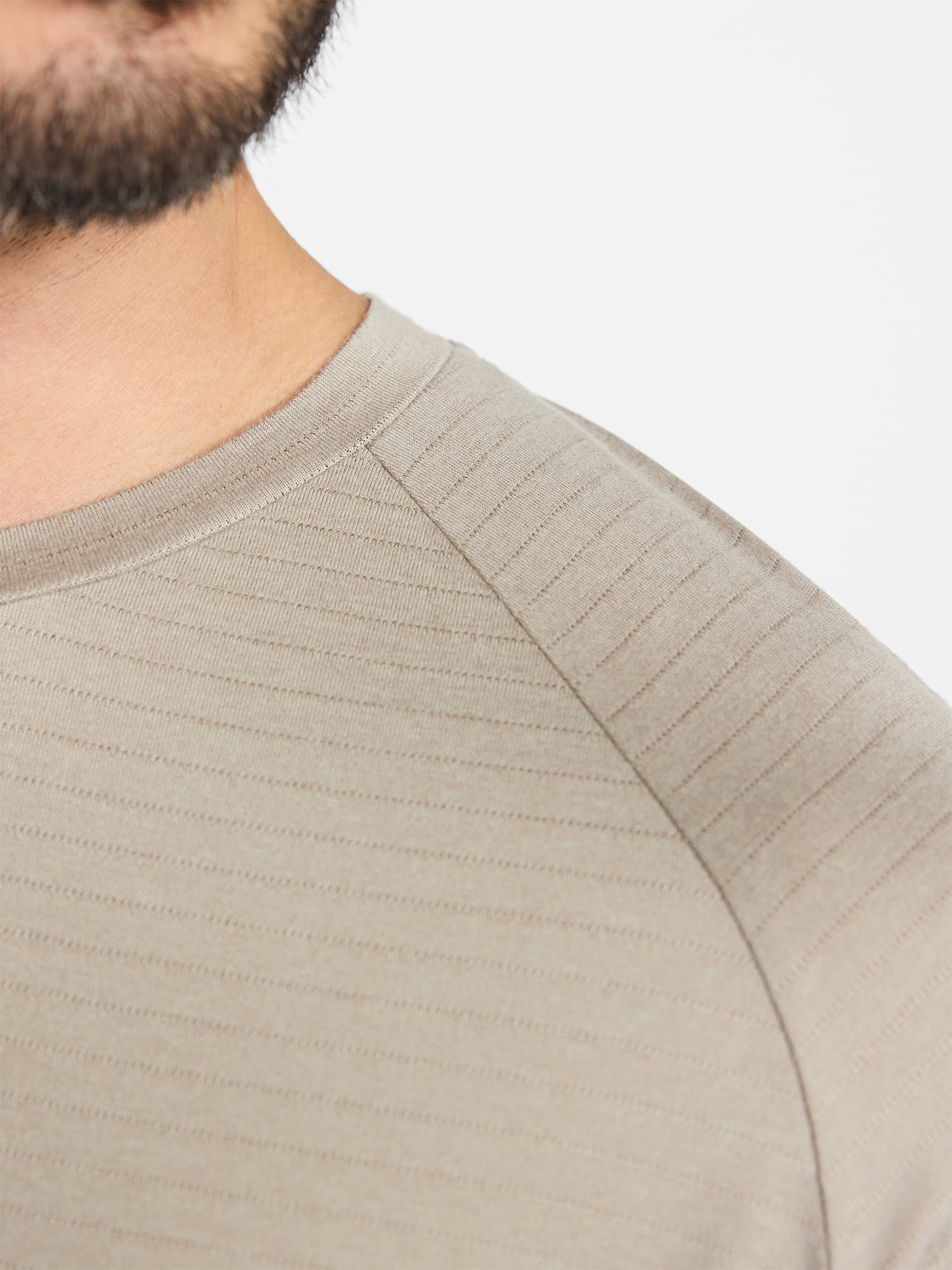 Athletic Works Men's and Big Men's Stripe Jersey Tee with Short Sleeves, Sizes XS-4XLT