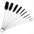 thumbnail image 3 of Cepillo de herramientas para equipos de tatuajes, cepillo de limpieza mecánica, cepillo de barra de nailon, juego de diez piezas de acero inoxidable, cepillo de limpieza, 3 of 6