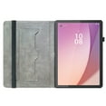 thumbnail image 3 of Dteck Case for Lenovo Tab M9 2024/2023 (TB-310FU), Leather Folio Cover with Card Slots, Multi-Angle Viewing Stand,Purple Peony, 3 of 4