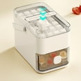 thumbnail image 4 of ZheElen Large Capacity Ice Tray With One-Click Demolding Feature One Large Capacity Ice Click Demolding Easy Release Ice Maker, 4 of 6