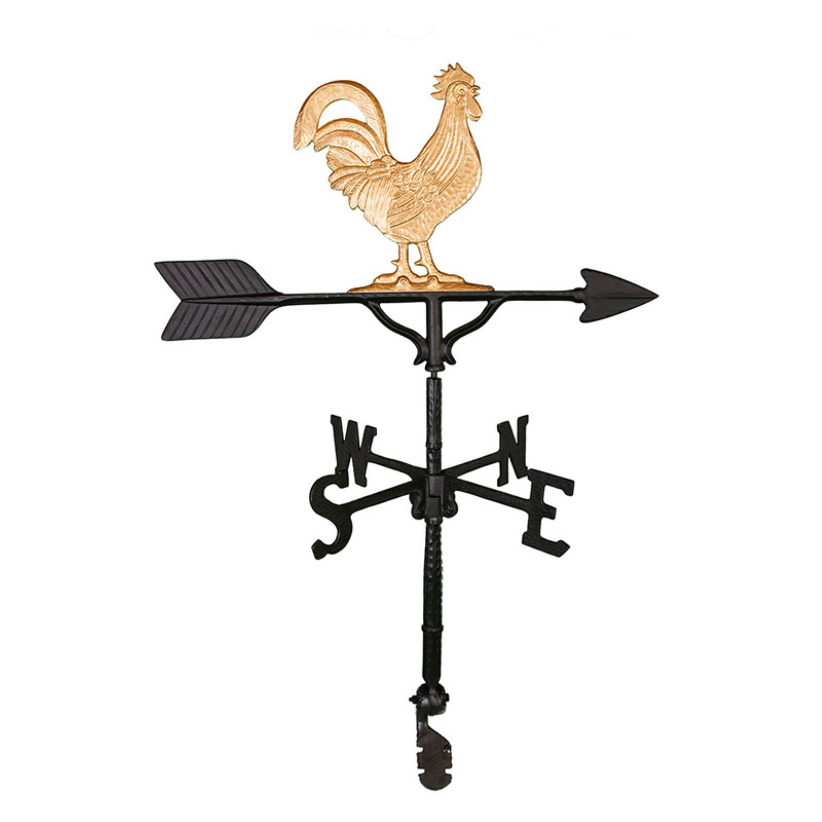 Gold Rooster Weathervane 32 in. by Montague Metal Products