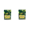 thumbnail image 1 of 2 Packs Dragon Shield Matte Mini Japanese Apple Green 60 ct Card Sleeves Value Bundle!, 1 of 6