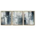 thumbnail image 3 of SHENIFY Blue and Grey Abstract Wall Art Modern Minimalist Painting Decor Graffiti Artwork for Home Wall Decor 11x14in3pcs Natural Framed, 3 of 5