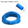 thumbnail image 2 of 6mm x 4mm Pneumatic Air Compressor Tubing PU Hose Tube Pipe 6.8 meter Blue, 2 of 2