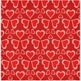 thumbnail image 7 of GZHJMY Valentines Hearts with Light Pink Cloth Napkins Washable Reusable Polyester Dinner Napkins 20 x 20 Inch for Home Weddings Parties Holiday Table Napkins Set of 6, 7 of 7