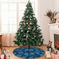 thumbnail image 7 of Yiaed Stingray Print Christmas Tree Skirt , Tree SkirtsTree Mat for Christmas Winter Holiday Indoor Decorations-48", 7 of 7