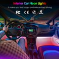 thumbnail image 2 of Luz interior de coche Keepsmile LED Strip APP Control, 2 of 7