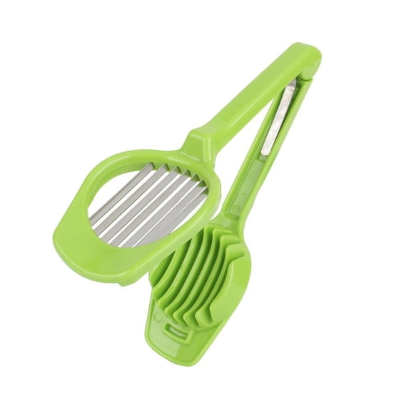 Egg Mushroom Tomato Fruit Cutter, Multipurpose with Long Handle and ABS Alloy Stainless Steel Blades, Easily Kitchen Accessories Cooking Tool