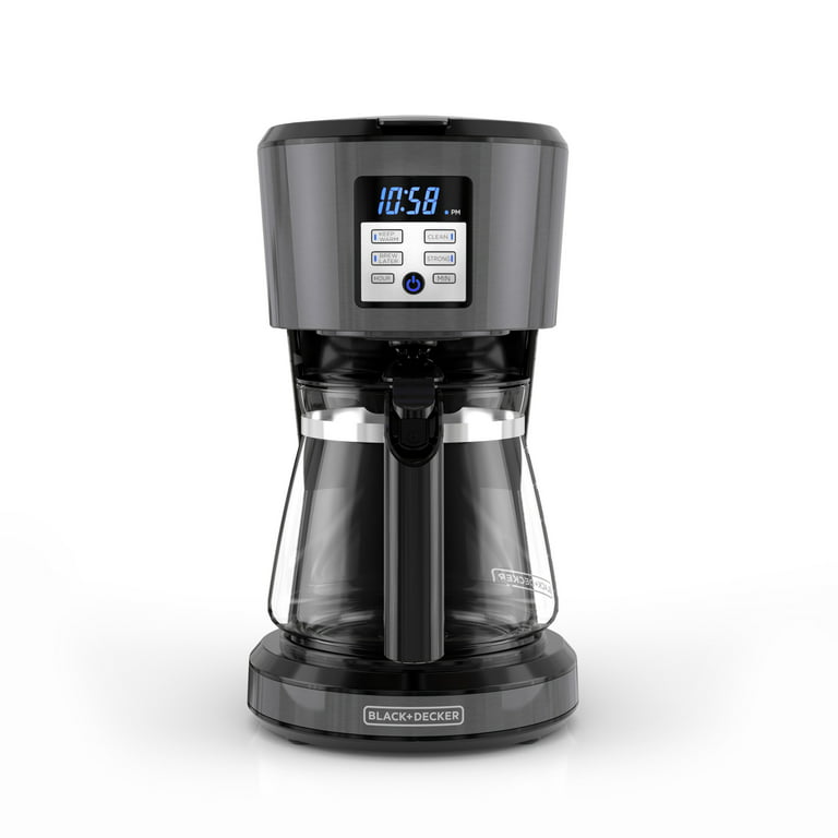 Walmart: BLACK+DECKER 12-Cup Coffeemaker w/ Built-In Grinder Only $30.86  (Regularly $76)