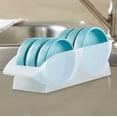 thumbnail image 2 of Vertical Plastic Dish Holder With Separators, 2 of 3