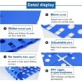 thumbnail image 5 of BoxLegend T shirt Folding Board T shirt Clothes Folder Laundry Organizer Easy and Fast for Kid and Adult to Fold Clothes, V1 Blue, 5 of 7