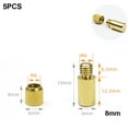 thumbnail image 1 of 5Pcs Étagère Support Goujons Broches Bouchons 8-9Mm Armoire Support Or, 1 of 7