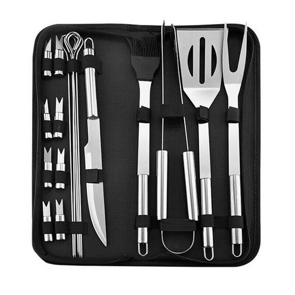 Grilling Accessories BBQ Grill Tools Set, Stainless Steel Barbecue Grill Tools Kit,Perfect BBQ Tools for All Your Grilling Needs