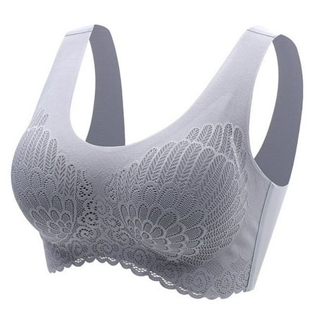

Women Wireless Contour Bra Breathable Underwear Seamless Push Up Sports Yoga