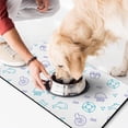 thumbnail image 2 of Seahorse Fish Ocean Dog Food Mat – Marine Creatures Pet Feeding Mat 17x30, Non-Slip, Absorbent, Quick Dry, Waterproof, Easy Clean, 2 of 7