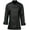Black, variant on Long Sleeves Royal Blue Color New Chef Coat Jacket Uniform for women ideal for food service, Caterers and Culinary professional S Size