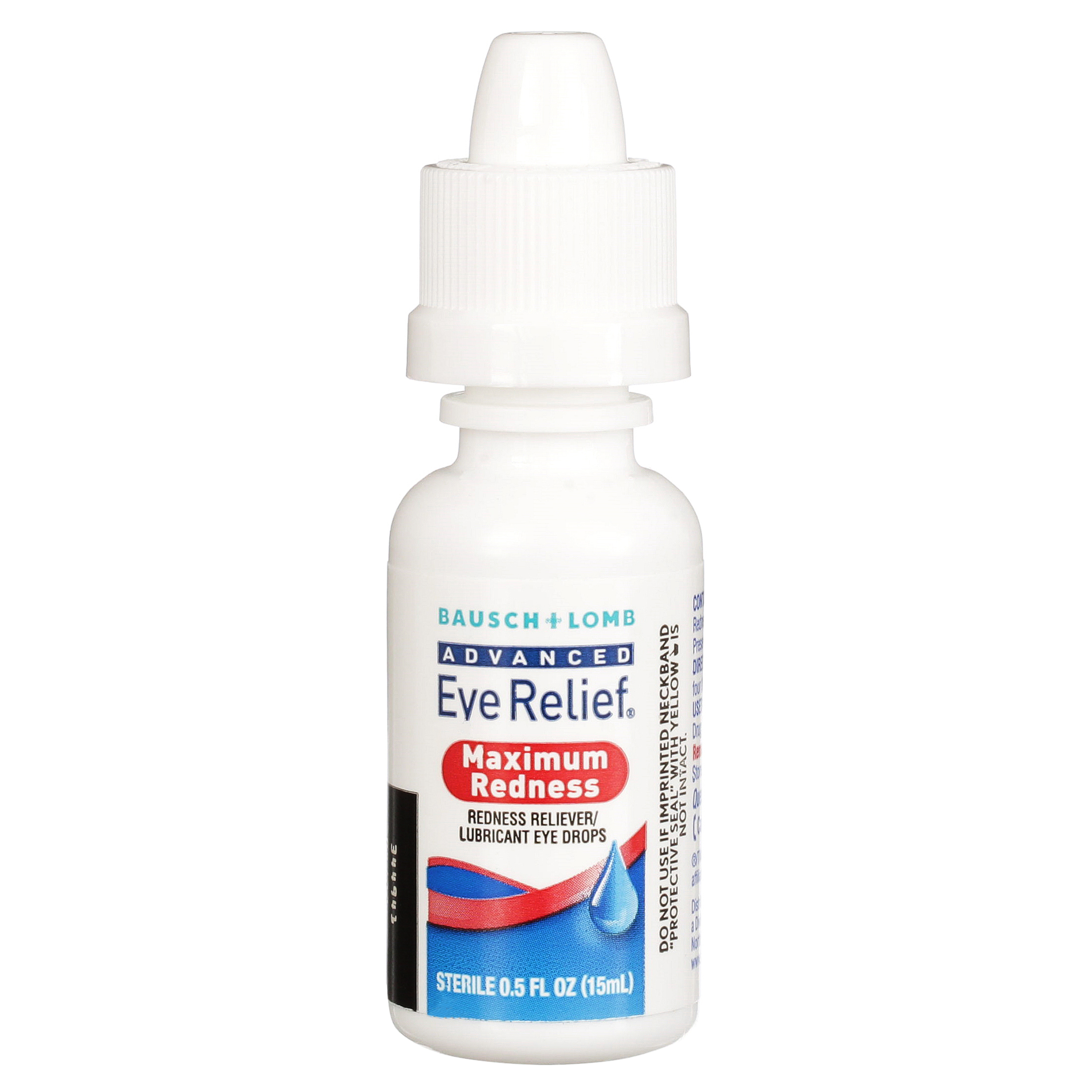 Bausch & Lomb Advanced Eye Relief Maximum Relief Lubricant/Redness Reliever Eye Drops, .5 oz - image 4 of 8