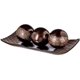 thumbnail image 1 of Set de bandejas y bolas Creative Scents Dublin Brown Resin, 1 of 9
