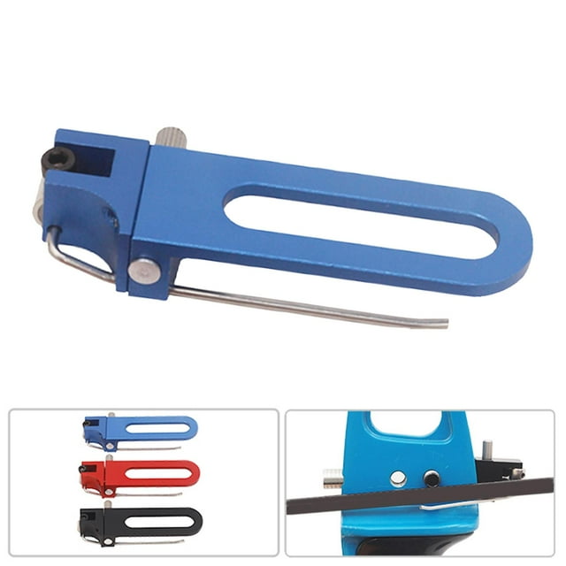 Professional Metal Rest Portable Right Hand Recurve Bow Outdoor Bow Riser Target Hunting Accessories Equipment - Blue