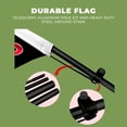 thumbnail image 4 of Gun Ammos Feather Flag(11.5Feetx2.5Feet) By Dreamcontroller For Business Outside With Optional Add-On Pole(15Feet) and Groundspike | Custom Swooper Flag | Made In Usa, 4 of 7