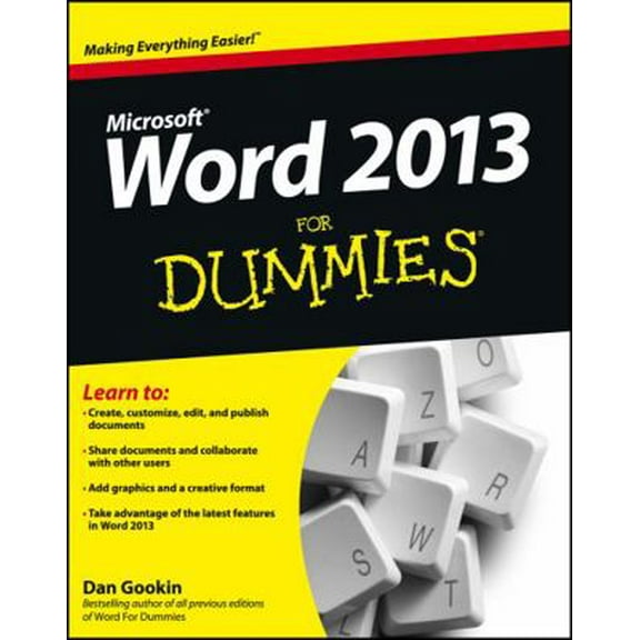 Pre-Owned Word 2013 For Dummies (Paperback) 1118491238 9781118491232
