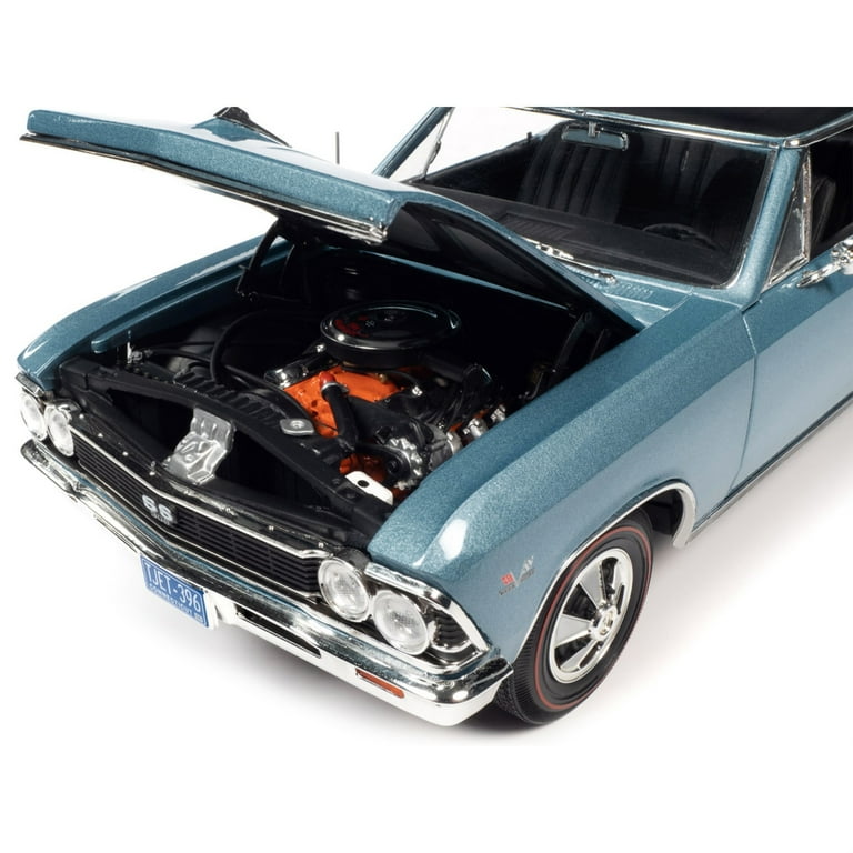 1966 Chevrolet Chevelle SS 396 Hardtop Blue Mist Metallic with