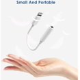 thumbnail image 3 of 2 Pack 3.5mm Headphone Jack Adapter for iPhone 7/8/X/11/12 - Compatible with iPhone iOS Devices, 3 of 5