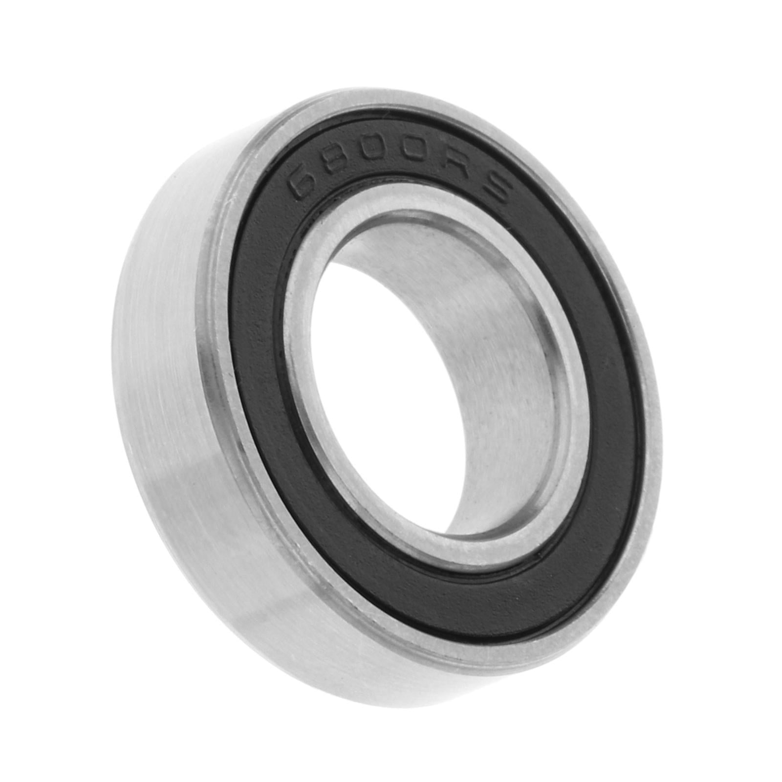 GARENDE 4x10x High Precision Ball Bearings Roller Wheels Repair 6800-2RS 19x10x5mm 4 Pcs