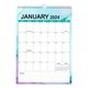 thumbnail image 1 of Calendario de pared 2024-2025, enero 2024-junio 2025, 38 x 30 cm, con festivos destacados, calendario de planificación, papel grueso, 1 of 5
