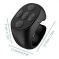 thumbnail image 2 of Smart Home Wireless Remote Control Rechargeable Page Turner Scrolling Ring for Camera Phone Tablet Operation, 2 of 5