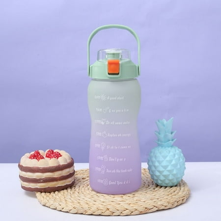 

Travel Gym Motivational Extra Large Time Marker Drinking Cup Sport Bottle Water Bottle 3