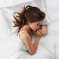 thumbnail image 4 of Funda de almohada de satén para el cabello y la piel, paquete de 2 - Fundas de almohada de tamaño estándar - Fundas de almohada de satén con cierre de sobre Xemadio LRWJ057-20, 4 of 4