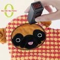 thumbnail image 6 of Pineapple Plush Dog Toy with Squeaker and Crinkle, Interactive Small Dog Toy for Play, Fun Squeaky Chew Toy for Pets(9.84*6.89in,Brown), 6 of 9