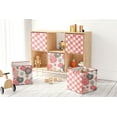 thumbnail image 5 of Bacati - Watercolor Flowers Nursery Kids Storage Items, Coral Gray, 5 of 29