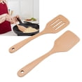 thumbnail image 4 of Leaking Spatula, Multifunctional Easy To  Wooden Spatula Set Fine Polishing With Hanging Hole For Food Stirring And Filtering, 4 of 8