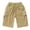 Khaki, variant on ZLBDYG Boys Casual Cargo Shorts Summer Outdoor Hiking Travel Short Trousers Kids Loose Fit School Unifor𝐦 Shorts with Flap Pockets