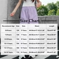 thumbnail image 3 of hlysgo Girls Parachute Pants Wide Leg Cargo Pant Y2K Streetwear Trousers with Multi Pockets Purple Purple,7-8 Years, 3 of 5