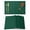 Green, variant on Placemats Set of 4, Dark Green Plaid Woven Placemat, Linen Place Mats for Kitchen/Dining Tables, Country Vintage Abstract Striped Lattice Washable Table Mats for Party