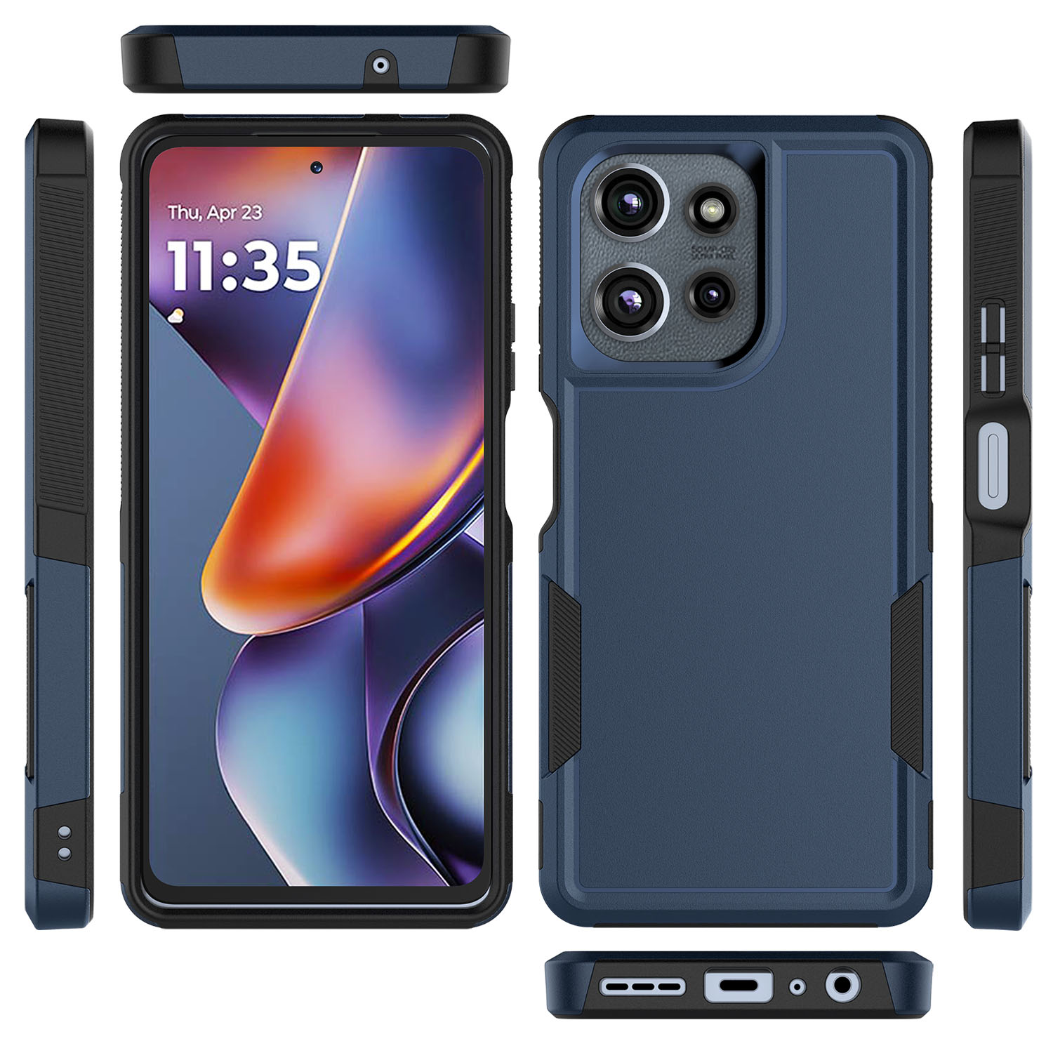 Tekcoo Motorola Moto G 5G 2025 Rugged Case photo 2