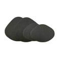 thumbnail image 1 of Esquirla 4 Pcs Patchs de Réparation pour Talon de Chaussure Kit d'Autocollants pour Trous de Chaussure Résistant à l'Usure Pratique Respirant pour Hommes Femmes Confortable Autocollant Gris Foncé, 1 of 8