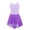 Lavender, variant on ranrann Girls Kids Sleeveless Ballet Dance Dress Gymnastic Leotard with Wrap Skirt Dancewear Outfit Black 3-4