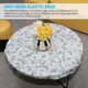 thumbnail image 5 of Cubierta De Mesa De Franela, Protector De Escritorio De Pvc Antiviento, Artesanía Flexible Al Tacto, Fácil De Instalar, Mantel Con Borde Elástico Impreso N.° 13 Advancent HA028455-12, 5 of 6