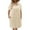 a1000_Beige, variant on Vetsdori Womens Long Sleeve Mini Dresses Collared Casual Dresses Party Lightweight,Plain Dress for Junior Summer