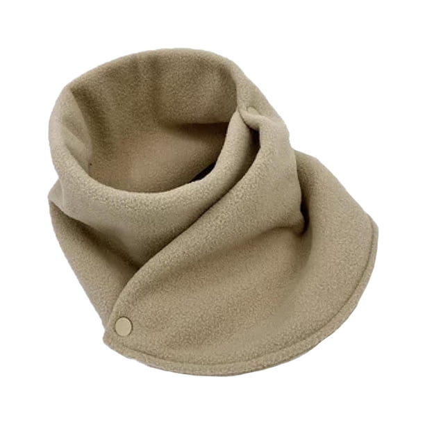Bufanda térmica multiusos para cuello de invierno, para senderismo, snowboard, esquí Caqui Yuyangstore polaina de cuello de invierno