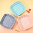 thumbnail image 4 of Ruanlalo Air Fryer Liners Silicone Cooking Mat Non-Stick Reusable Food Grade Heat Resistant Foldable Basket Mat Easy to Clean Universal Kitchen Accessory, 4 of 7