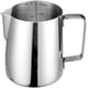 thumbnail image 2 of Tanque de espuma de leche de acero inoxidable - La mejor taza de vapor para espuma de leche - Medición de crema interna de fácil lectura - Producción de espuma de café maccha, leña,, 2 of 8