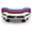 Blue, variant on Street Stock Nose Kit for Mustang MD3, Black